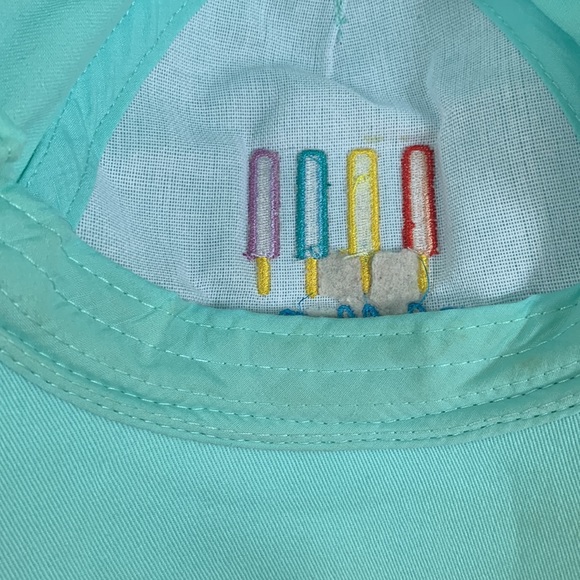 Chill Out Baseball Hat Womens OS Mist Mint Iridescent Brim Strapback Cap - Picture 15 of 17